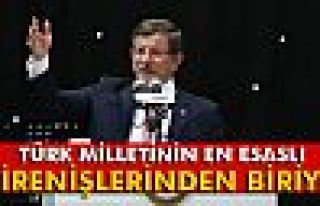 Davutoğlu: 'Türk Milletinin en esaslı direnişlerinden...