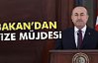 Dışişleri Bakanı Mevlüt Çavuşoğlu'ndan vize...