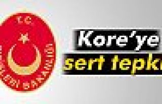 Dışişleri Bakanlığı'ndan Kore'ye kınama