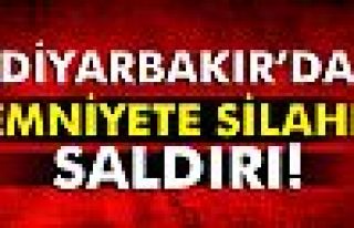 Diyarbakır’da emniyete silahlı saldırı