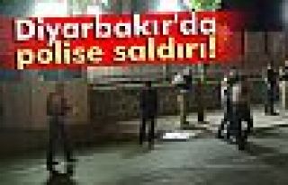 Diyarbakır'da polise saldırı!