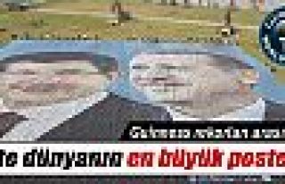 Dünyanın en büyük posteri Türkiye’de