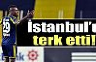 Emenike İstanbul'dan ayrıldı