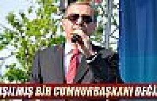 Erdoğan: 'Alışılmış bir Cumhurbaşkanı değilim'