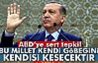 Erdoğan: 'Bu millet kendi göbeğini kendisi kesecektir'
