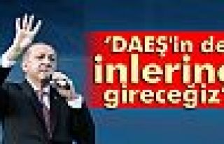 Erdoğan: DAEŞ'in de inlerine gireceğiz, oradan...