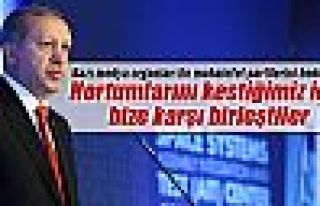 Erdoğan: ’Hortumlarını kestiğimiz için bize...