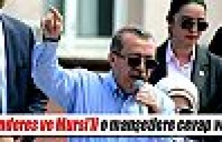 Erdoğan, Menderes ve Mursi’li o manşetlere cevap...