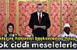 Erdoğan: 'Zor ve sancılı bir dönemden geçiyoruz'