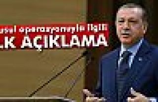 Erdoğan'dan Musul operasyonuyla ilgili ilk açıklama