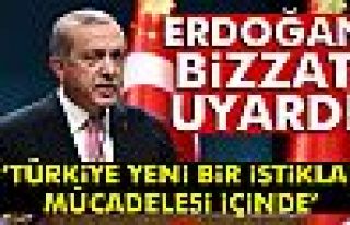 Erdoğan'dan vatandaşlara uyarı! Türkiye İstiklal...