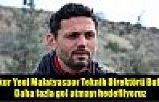 Evkur Yeni Malatyaspor Teknik Direktörü Bulut: Daha...