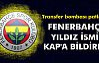 Fenerbahçe Ozan Tufan'ı borsaya bildirdi!