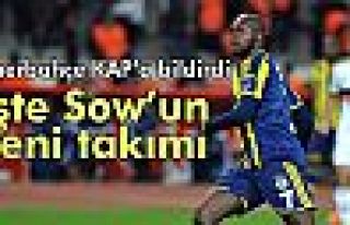Fenerbahçe’den KAP’a Sow açıklaması