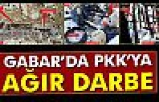 Gabar Dağı’nda terör örgütü PKK’ya ağır...