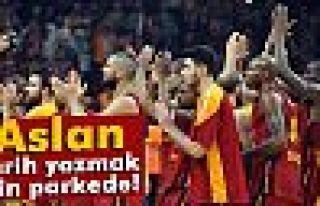 Galatasaray Odeabank kupa için parkeye çıkıyor