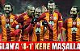 Galatasaray, Torku Konyaspor'u 4-1 mağlup etti