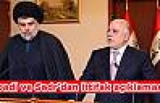 İbadi ve Sadr'dan ittifak açıklaması