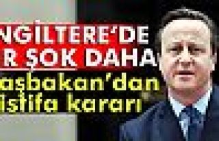 İngiltere Başbakanı David Cameron'dan istifa kararı