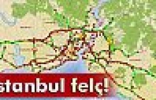 İstanbul felç oldu