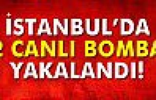 İstanbul'da 2 canlı bomba yakalandı!