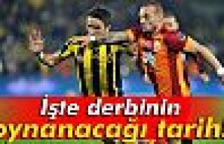 İşte Galatasaray-Fenerbahçe derbisinin oynanacağı...