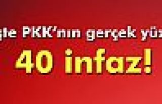 İşte PKK'nın gerçek yüzü: 40 kişiyi infaz ettiler!