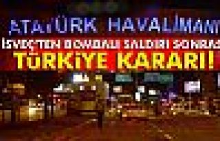 İsveç’ten bombalı saldırı sonrası Türkiye...