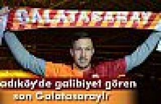 'Kadıköy'de galibiyet gören son Galatasaraylı'