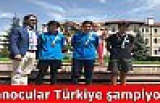 Kanocular Türkiye şampiyonu