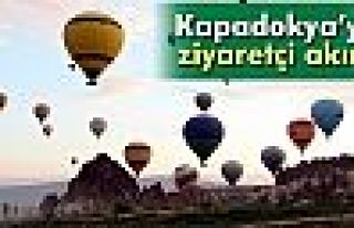 Kapadokya'ya ziyaretçi akını