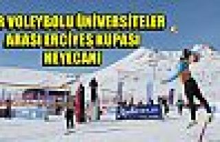 Kar Voleybolu Üniversiteler Arası Erciyes Kupası...