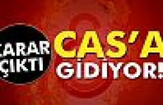 Karar çıktı: Galatasaray CAS’a gidiyor