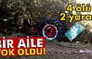 Kastamonu’da traktör devrildi: 4 ölü, 2 yaralı