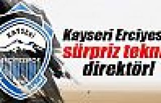 Kayseri Erciyesspor'a sürpriz teknik direktör!
