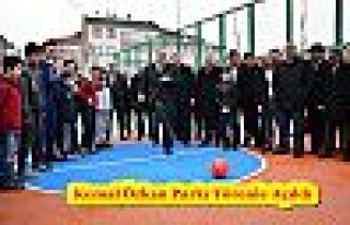  Kemal Özkan Parkı Törenle Açıldı