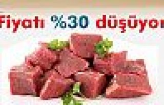 Kırmızı etin fiyatı %30 düşüyor!