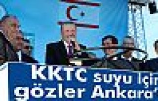 KKTC'ye giden su konusunda gözler Ankara’da