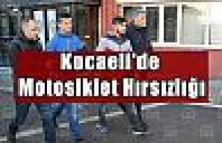 Kocaeli'de motosiklet hırsızlığı