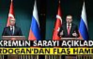 Kremlin: 'Erdoğan düşürülen uçakla ilgili üzüntülerini...