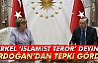 Merkel ’İslamist Terör’ Deyince Erdoğan’dan...