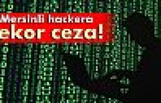 Mersinli hackera 334 yıllık rekor ceza