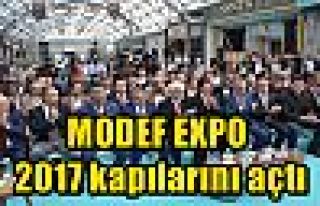 MODEF EXPO 2017 kapılarını açtı 