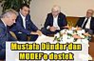 Mustafa Dündar’dan MODEF’e destek