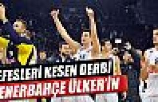 Nefesleri kesen derbi Fenerbahçe Ülker'in!