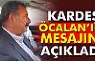 Öcalan’ın mesajı Diyarbakır’da açıklandı,...