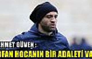 Osmanlısporlu Mehmet Güven: İrfan hocanın bir...