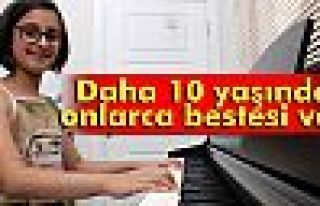Piyanoda bir yıldız doğuyor: 10 yaşında onlarca...