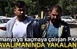 PKK'lı havalimanında yakalandı