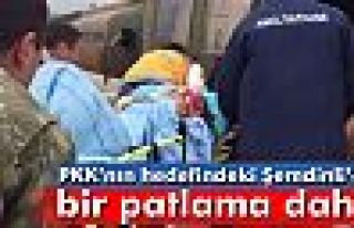 PKK’nın hedefindeki Şemdinli’de bir patlama...